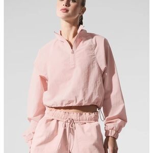 ALO Yoga Pink Crop Top